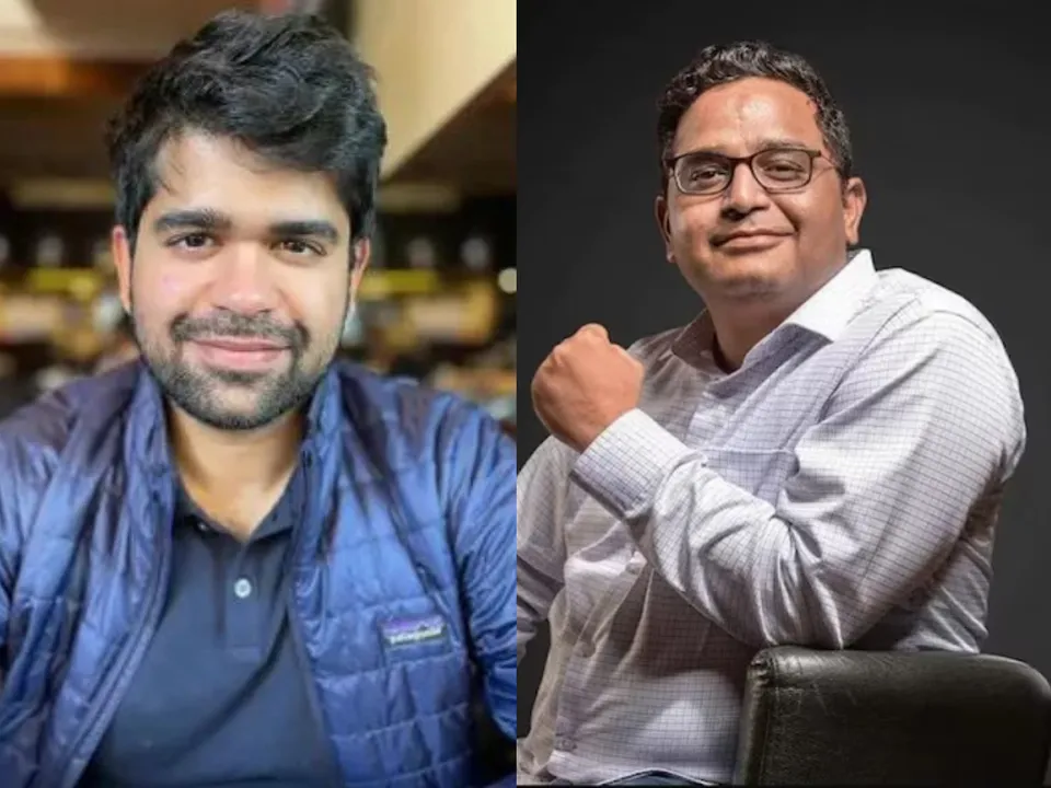 Perplexity CEO Aravind Srinivas and Paytm CEO Vijay Shekhar Sharma