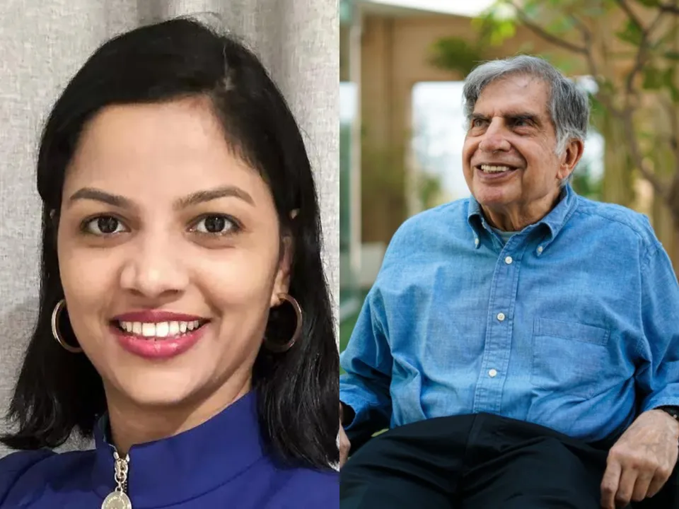 Kavitha Subramanian and Ratan Tata 