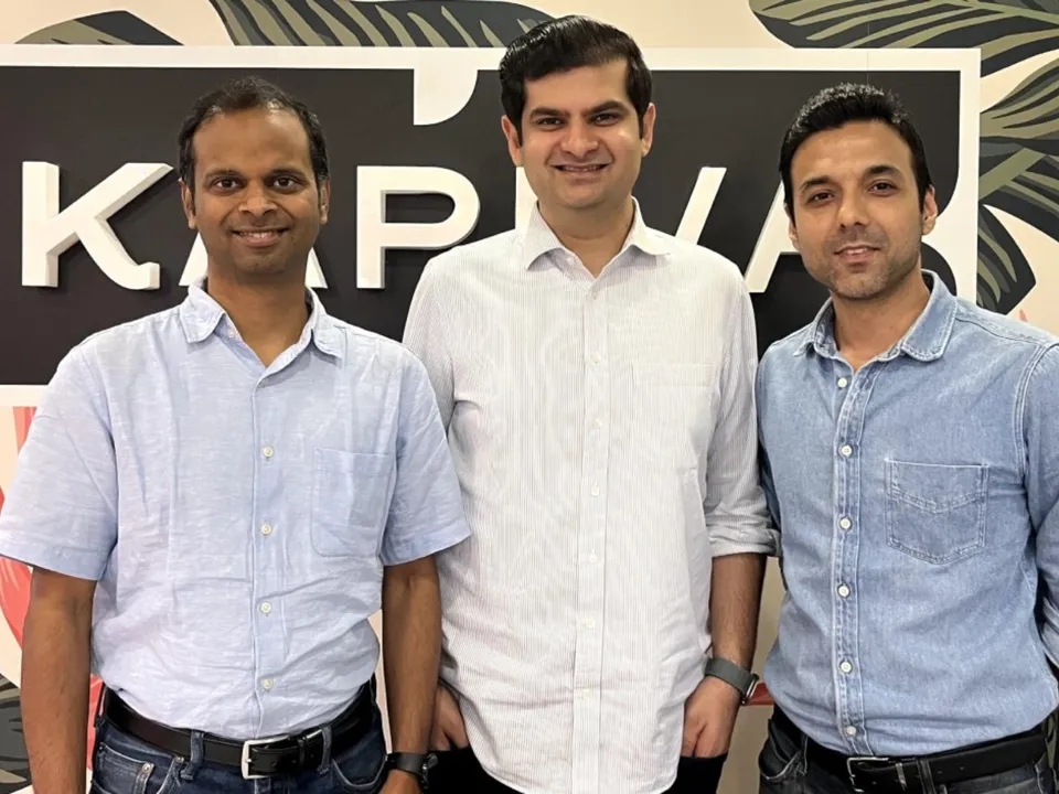 Shantanu, Ameve Sharma and Anuj Sharma, co-founders, Kapiva