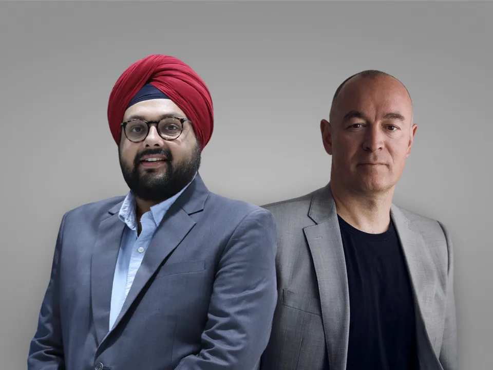 (L-R) Inderveer Singh, CEO and Founder, EVage Motors- Peter Bardenfleth-Hansen, CEO, DGI