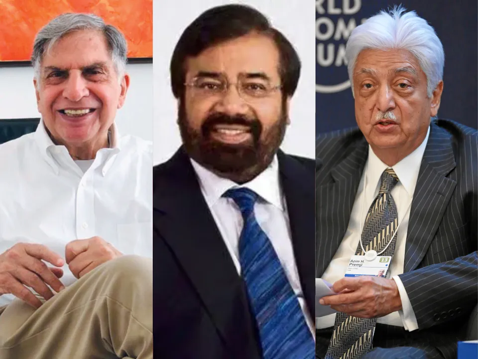 harsh goenka ratan tata azim premji
