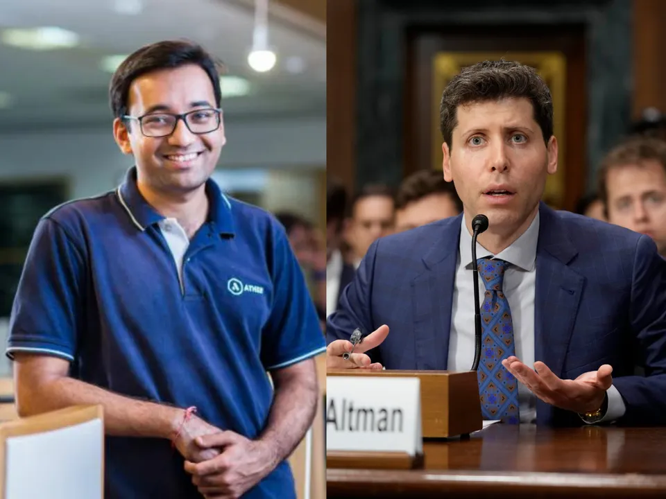 ather energy ceo and sam altman.png