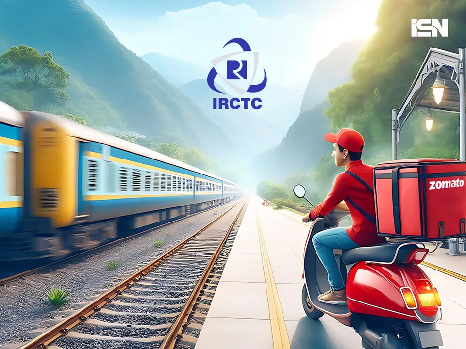 Zomato with IRCTC.