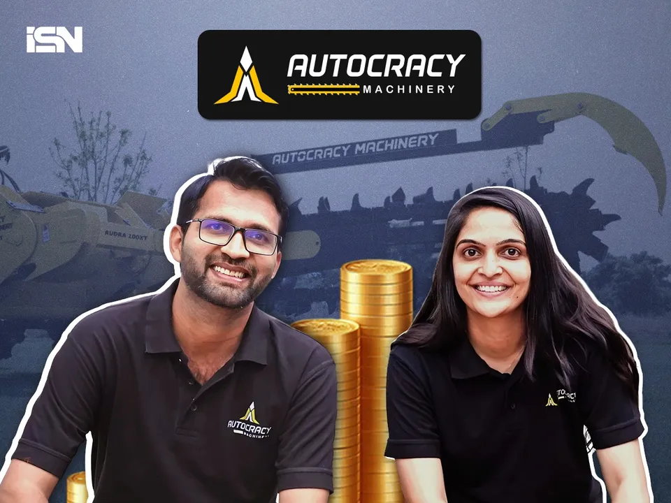 Laxman Vallakati and Santhoshi Buddhiraju, co-founders of Autocracy Machinery