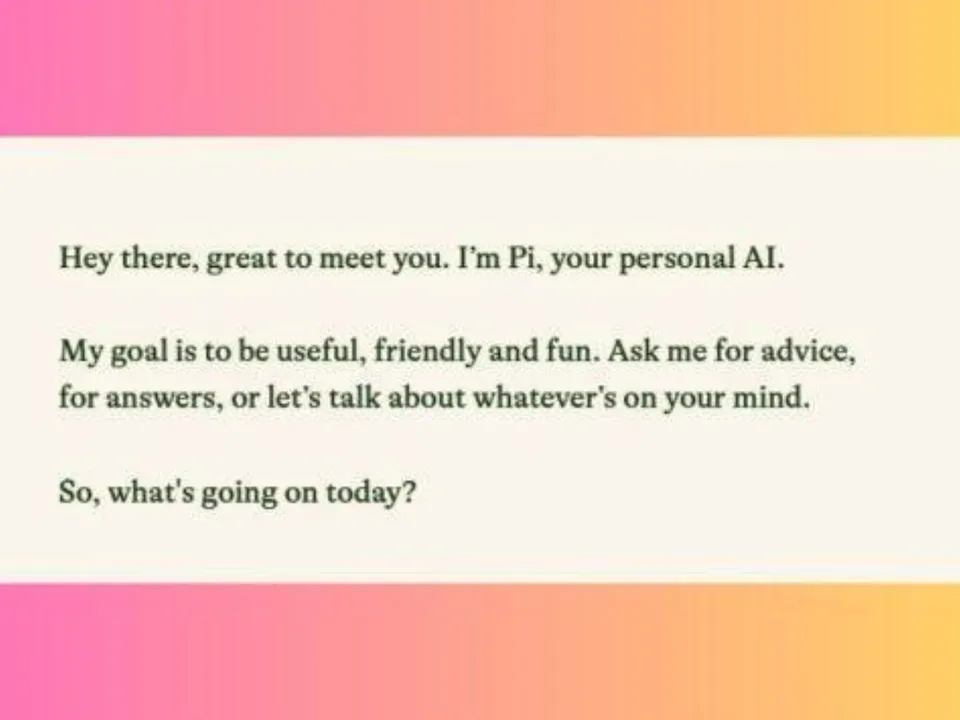 inflection ai chatbot pi