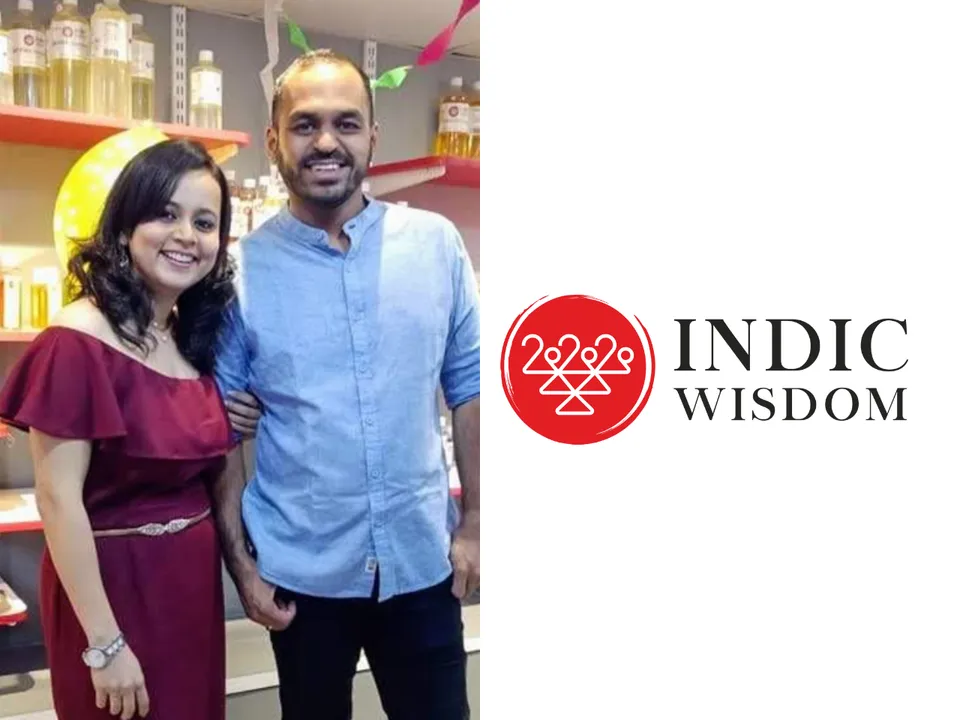 Indic Wisdom co-founders Kaustubh Khare and Prajakta Khare