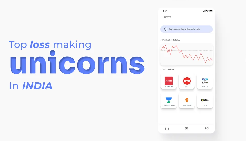 Top loss-making Unicorn startups in India