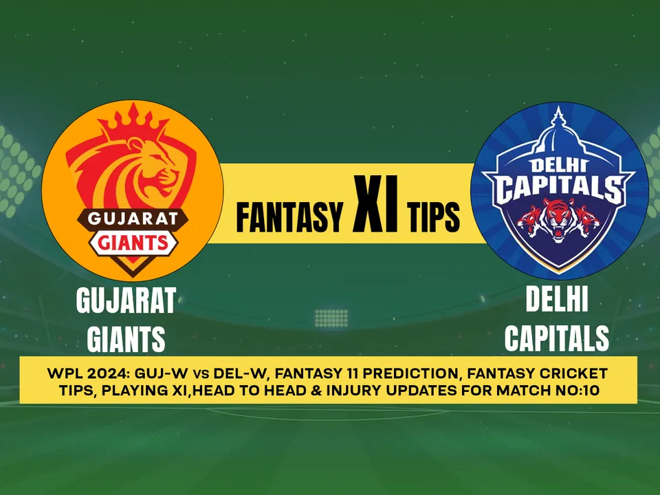 Gujarat Giants Women vs Delhi Capitals Women