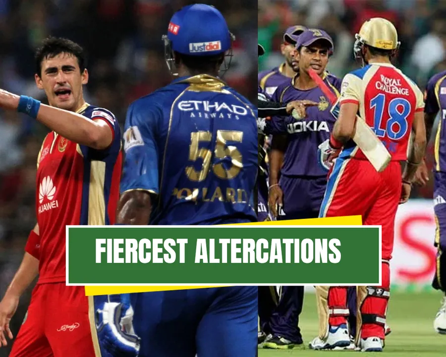 Top 5 craziest fight in IPL 