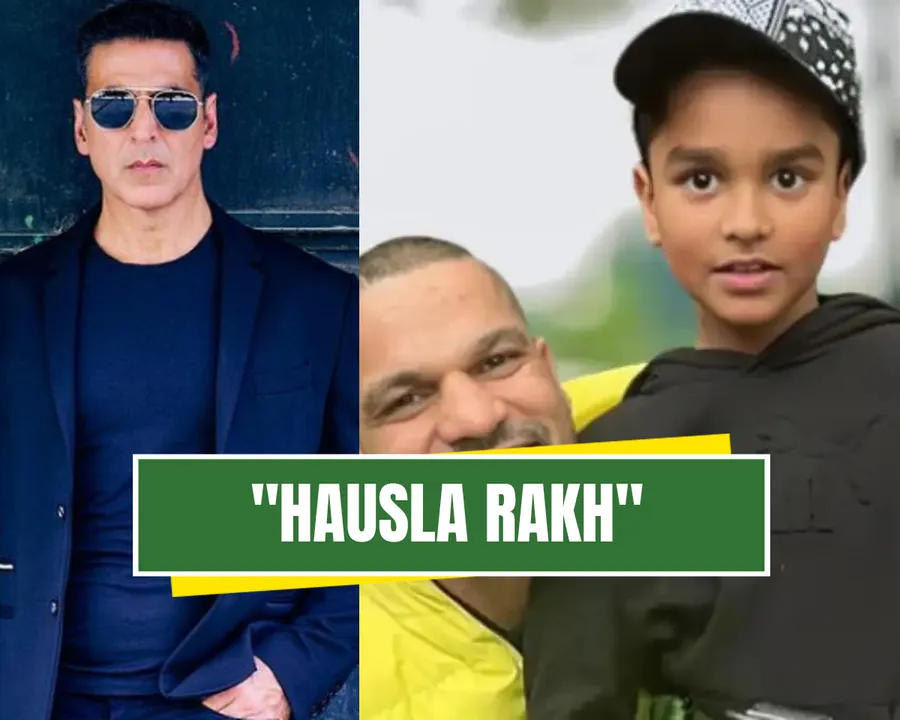 Akshay Kumar replies to Shikhar Dhawan