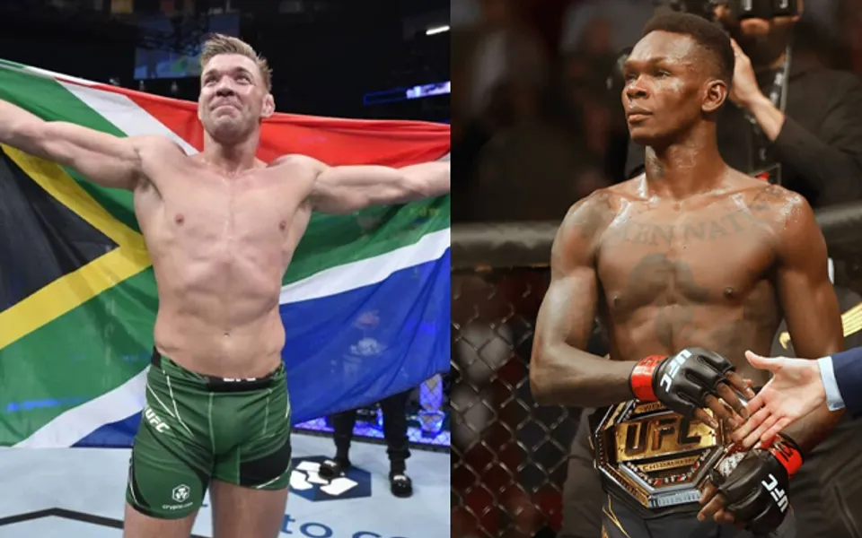 Israel Adesanya and Dricus Du Plessis