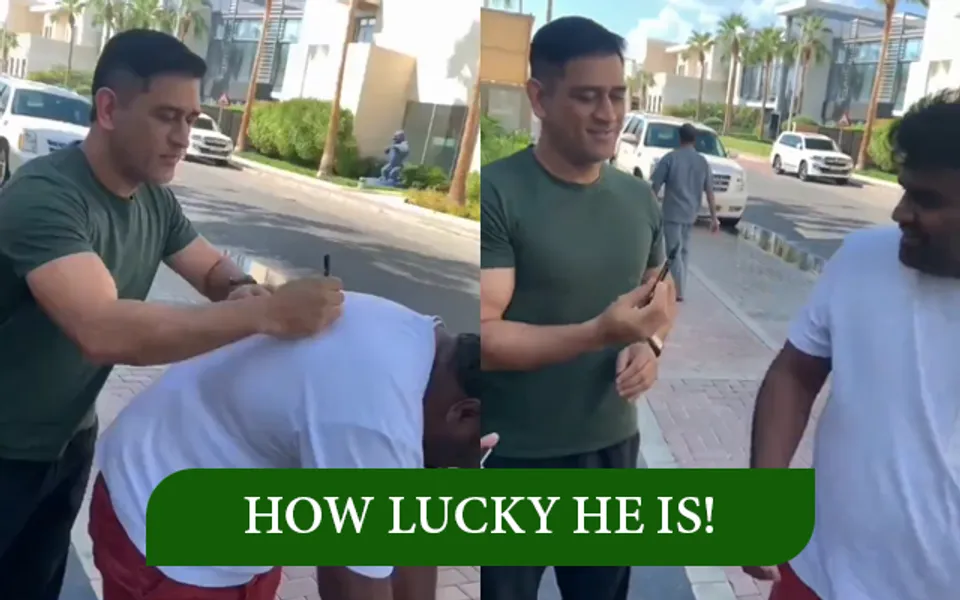 MS Dhoni (Source - Twitter)