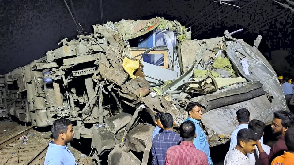 Odisha triple train crash