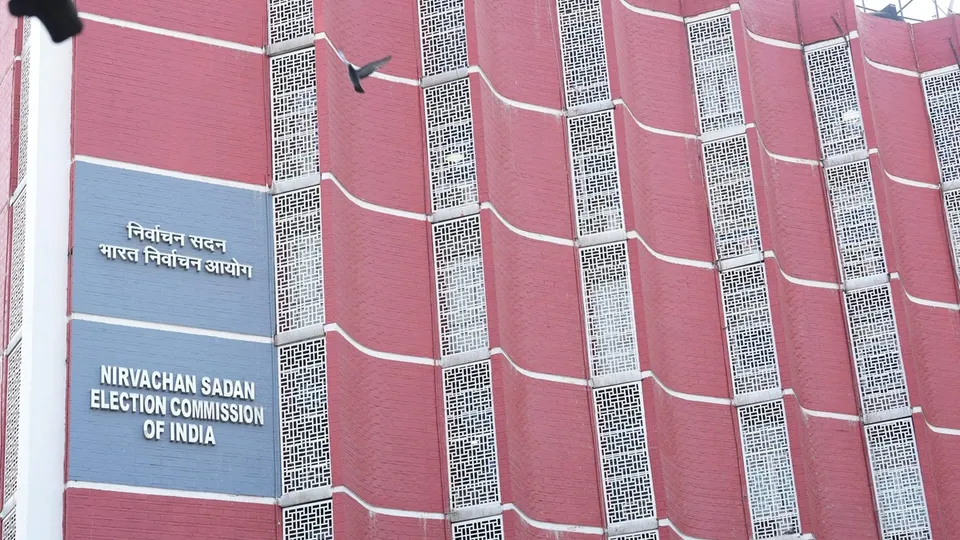 The Election Commission of India (ECI) building, in New Delhi, Wednesday, Feb. 28, 2024