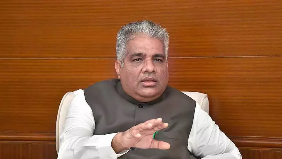 Bhupender Yadav Office Interview Nov 27.jpg