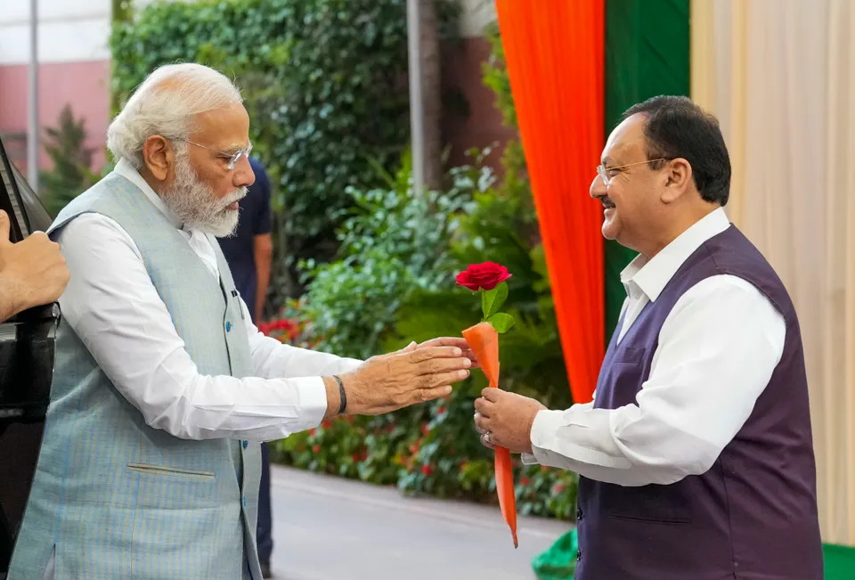 BJP Narendra Modi J P Nadda