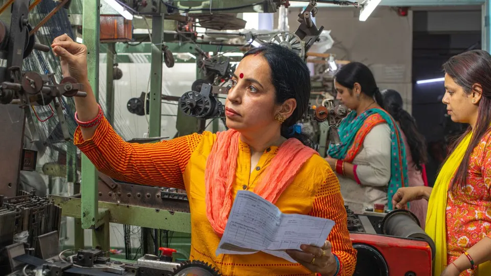 Woman in Manufacturing sector