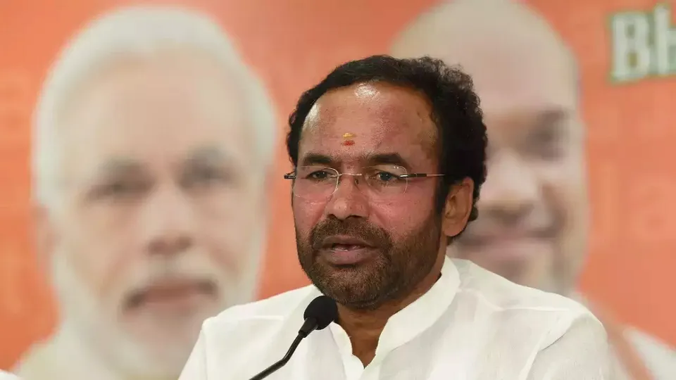 Telangana BJP chief G Kishan Reddy