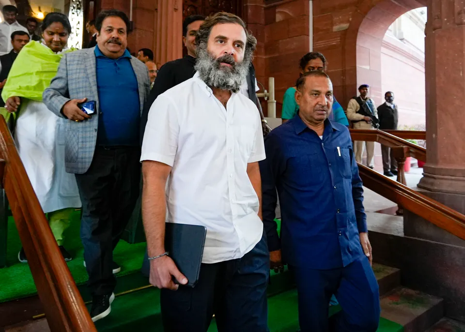 Rahul Gandhi Budget Session of Parliament