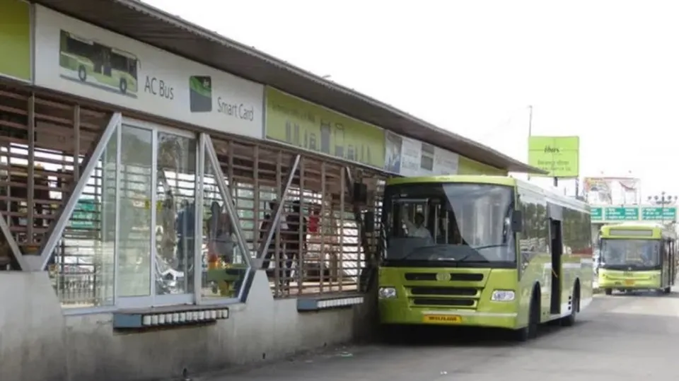 Indore's BRTS corridor