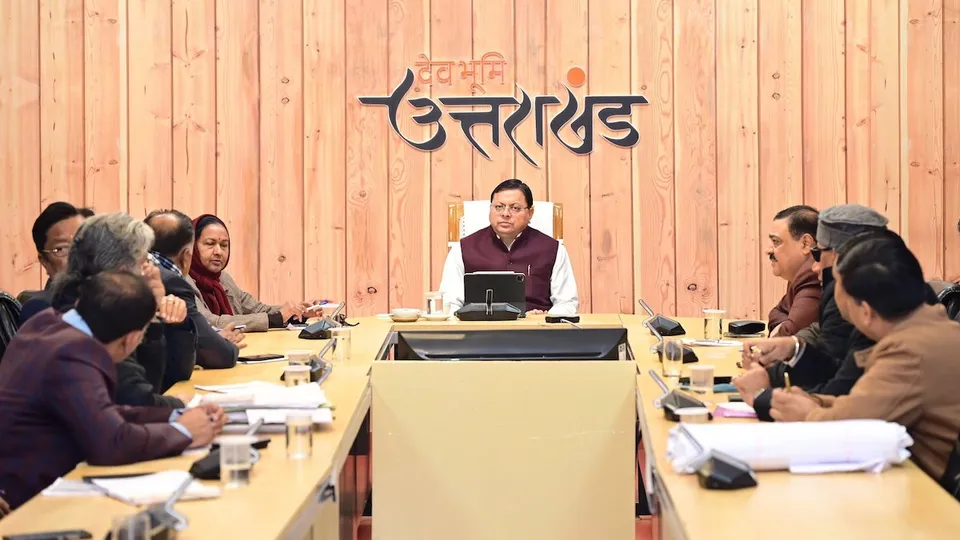 Utarakhand chief minister Pushkar Singh Dhami held a high-level meeting on Sunday to discuss outsiders buying land