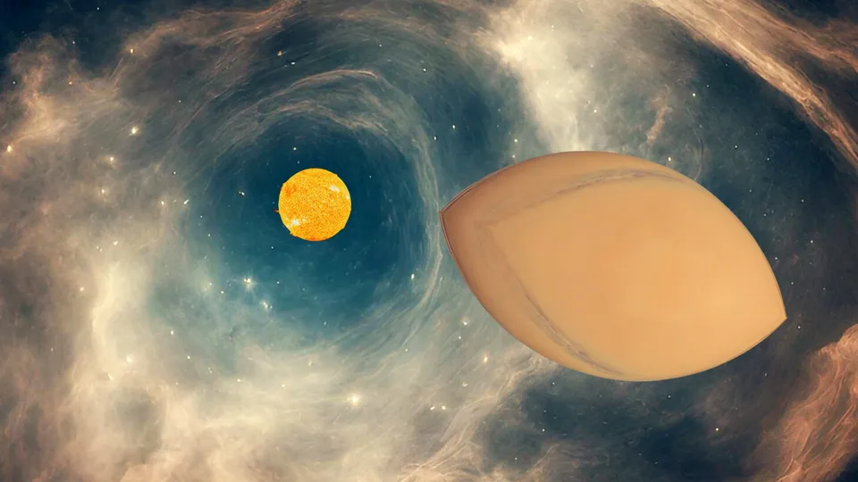 Flat Planet Space Solar System