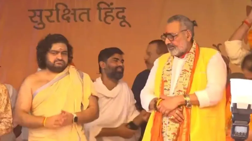 Giriraj Singh Hindu Swabhiman Yatra