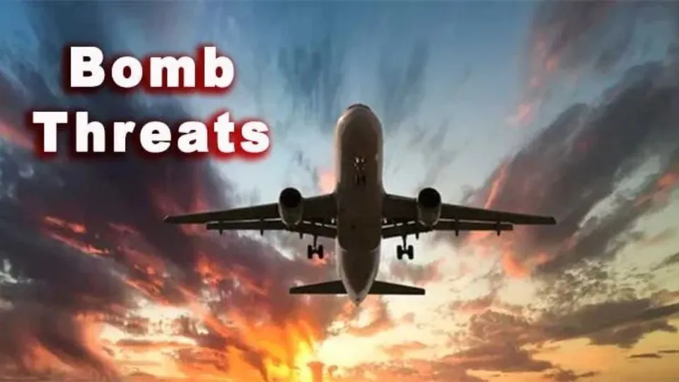 Bomb threats on flights
