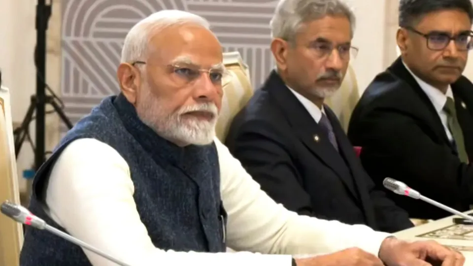 Prime Minister Narendra Modi during a bilateral meeting with Russian President Vladimir Putin, in Kazan, Tuesday, Oct. 22, 2024.