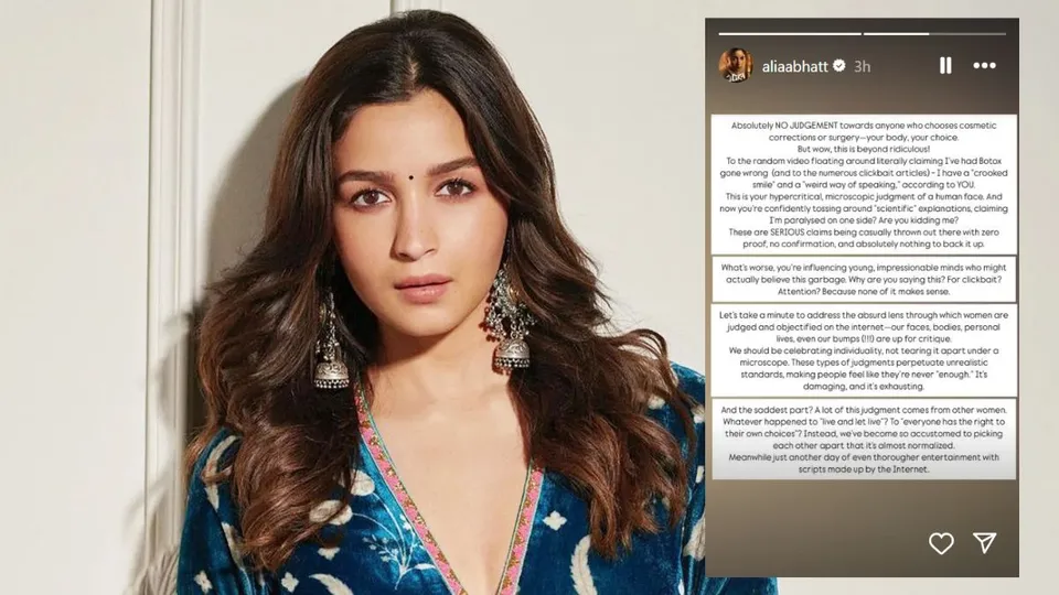 Alia Bhatt on botox