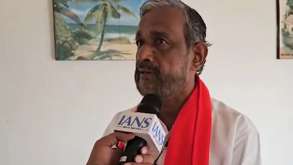 LDF candidate Sathyan Mokeri