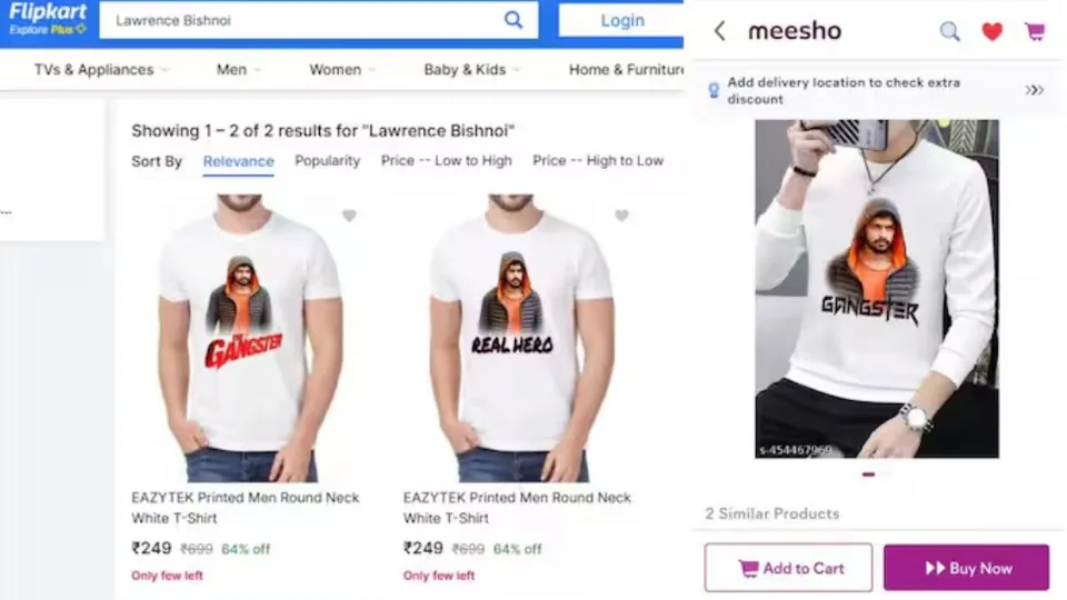 Lawrence Bishnoi tshirt