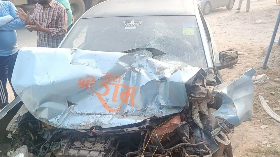 Gurugram Car Accident