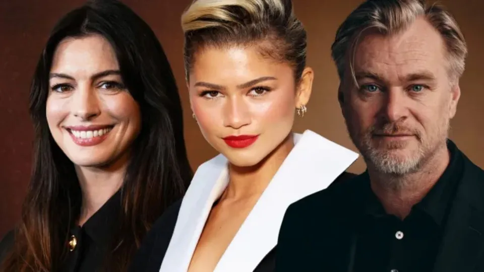Zendaya. Anne Hathaway and Christopher Nolan (File image)