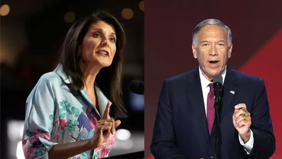 Nikki Haley Mike Pompeo