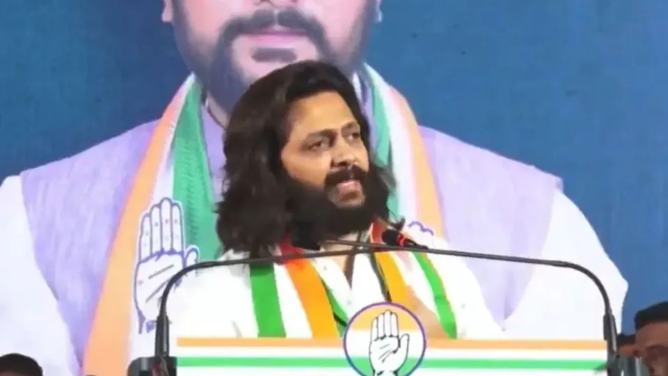 Riteish Deshmukh Congress