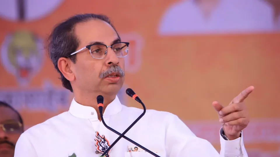 Shiv Sena (UBT) leader Uddhav Thackeray campaigns during Maharashtra assembly elections