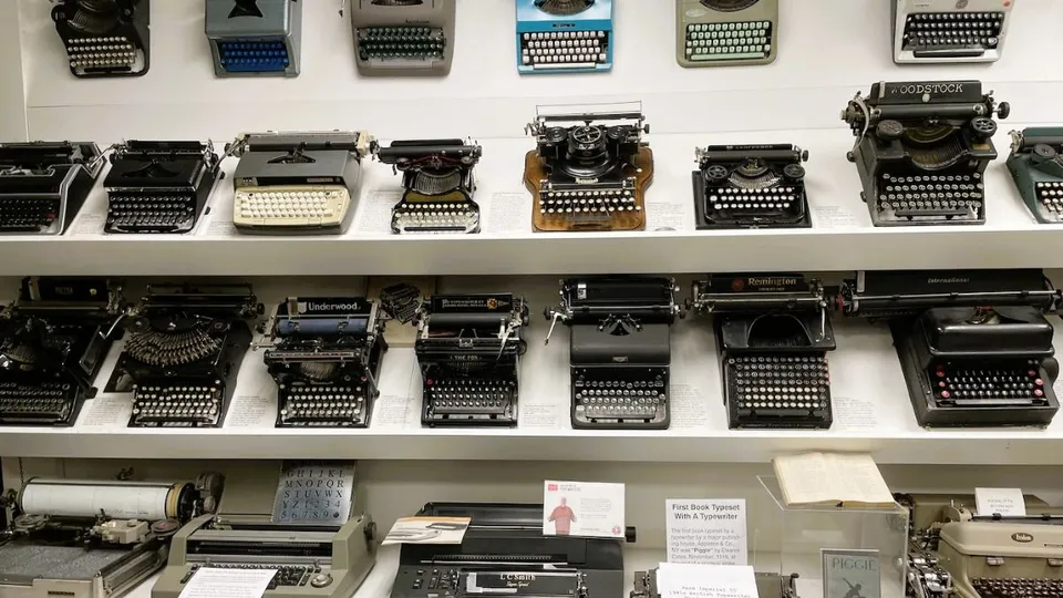 typewriter collection