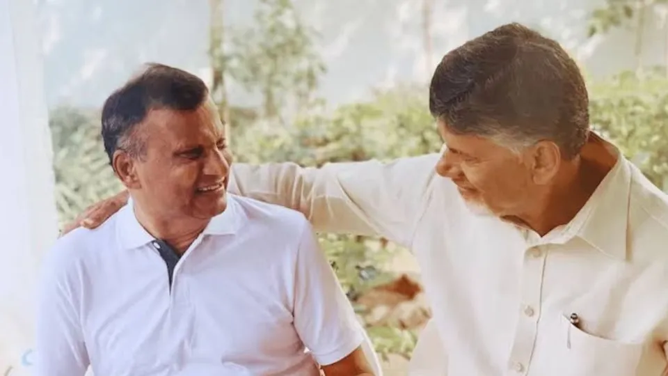 Andhra CM Chandrababu Naidu's brother and N Ramamurthy Naidu