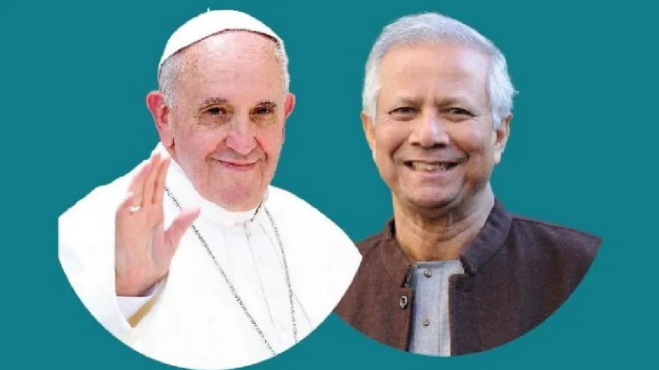Pope Francis Yunus