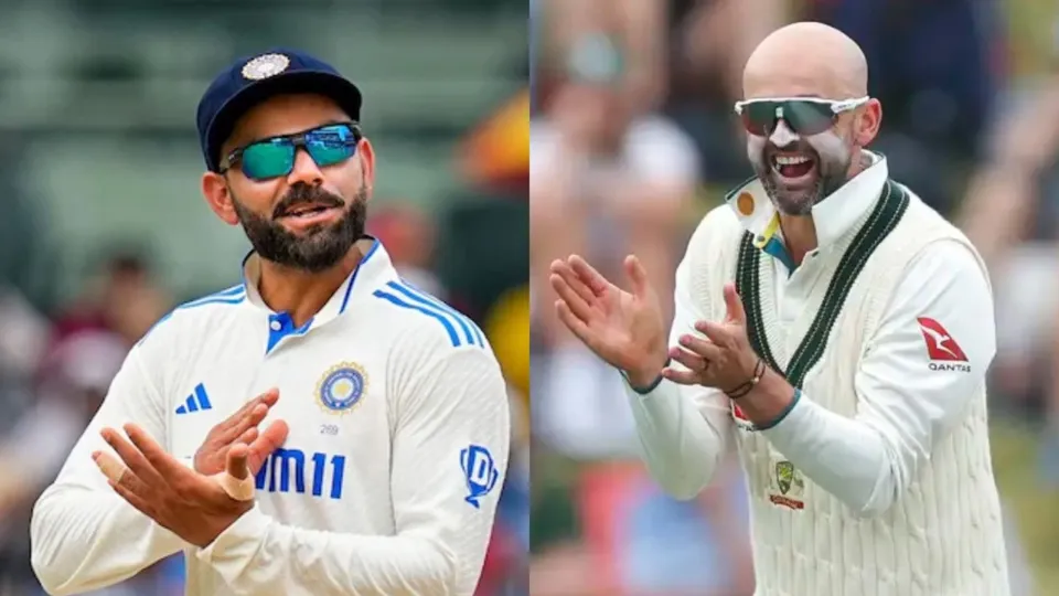 Virat Kohli Nathan Lyon