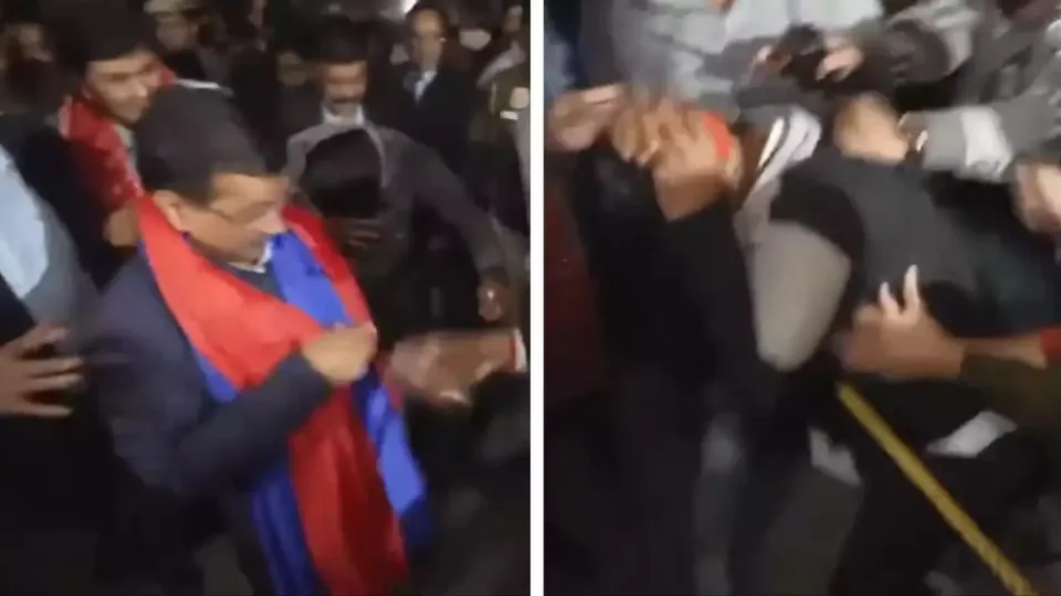 Arvind Kejriwal Ink Attack