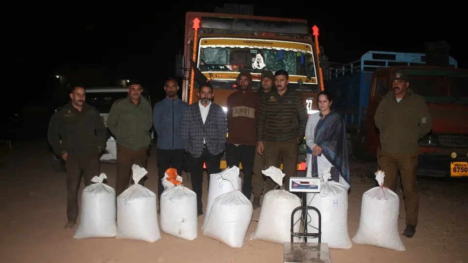 Jammu Kashmir Poppy Seizure