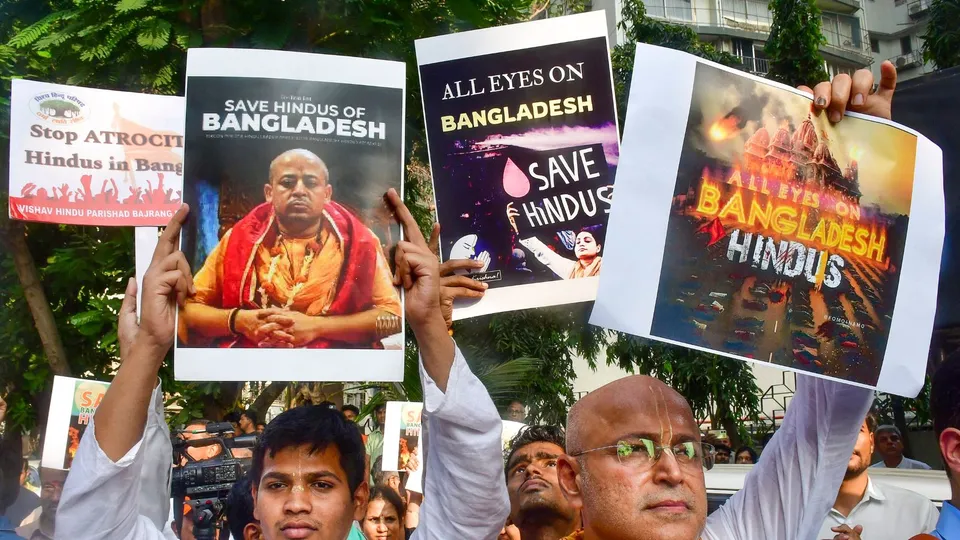 ISKCON Chinmoy Prabhu Das Bangladesh Hindus