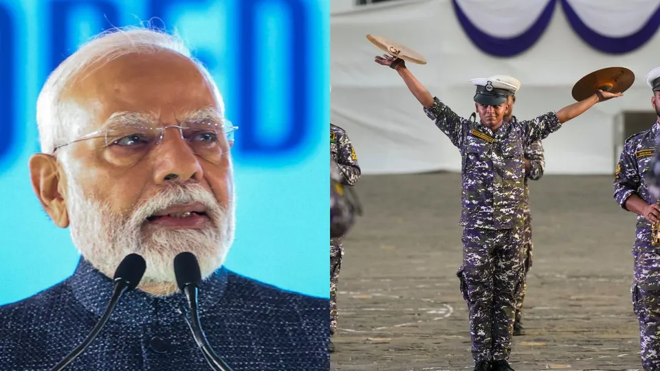 Narendra Modi Indian Navy