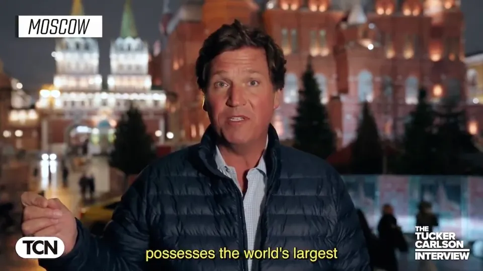 Tucker Carlson Moscow
