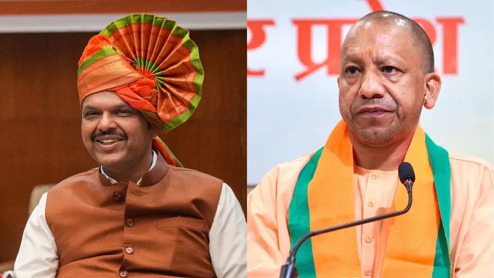 Devendra Fadnavis and Yogi Adityanath