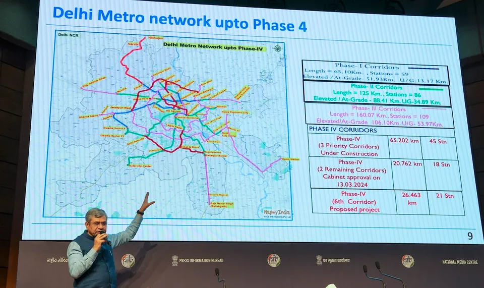 Union Minister Ashwini Vaishnaw briefs the media about the Cabinet meeting, at National Media Centre in New Delhi on Friday,Dec. 6, 2024.