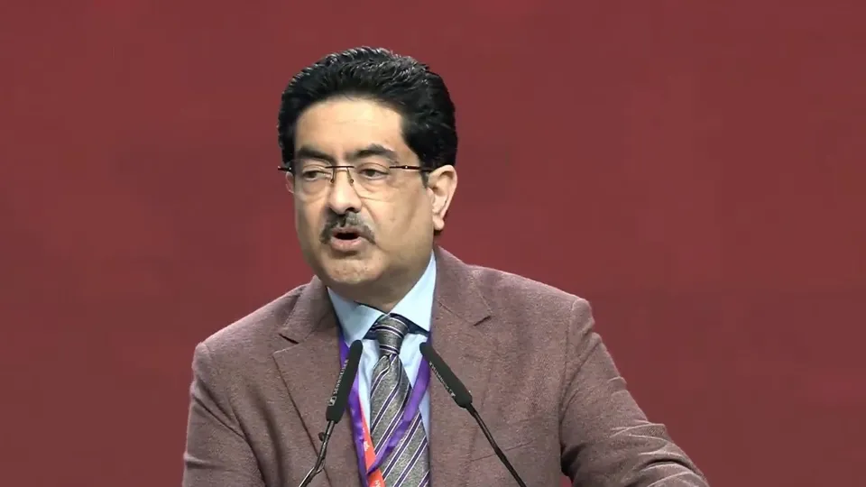 Aditya Birla Group Chairman Kumar Mangalam Birla speaking at Rising Rajasthan Summit