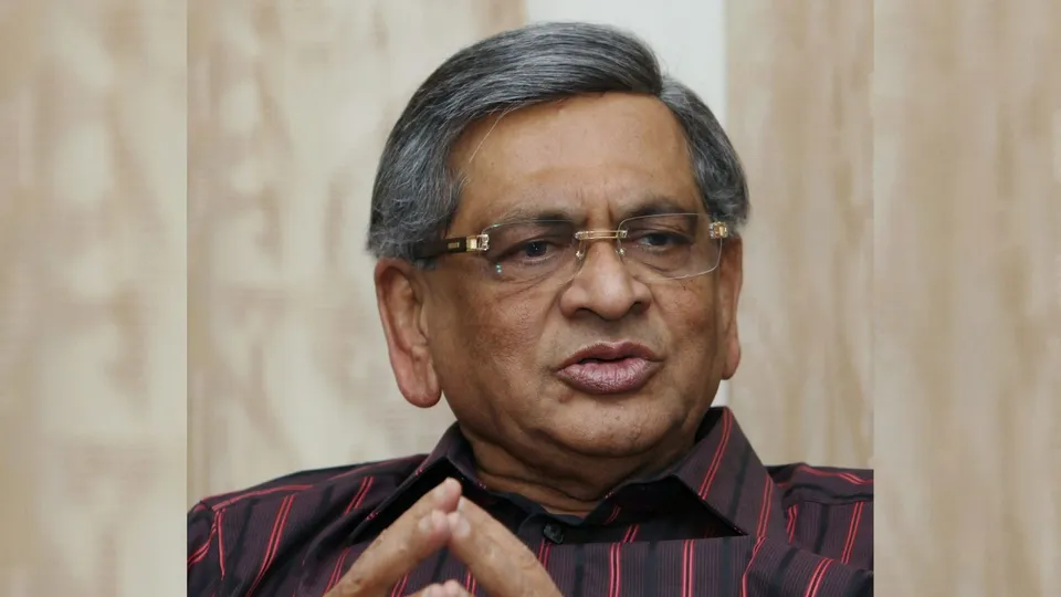 Former External Affairs Minister S M Krishna (File image)